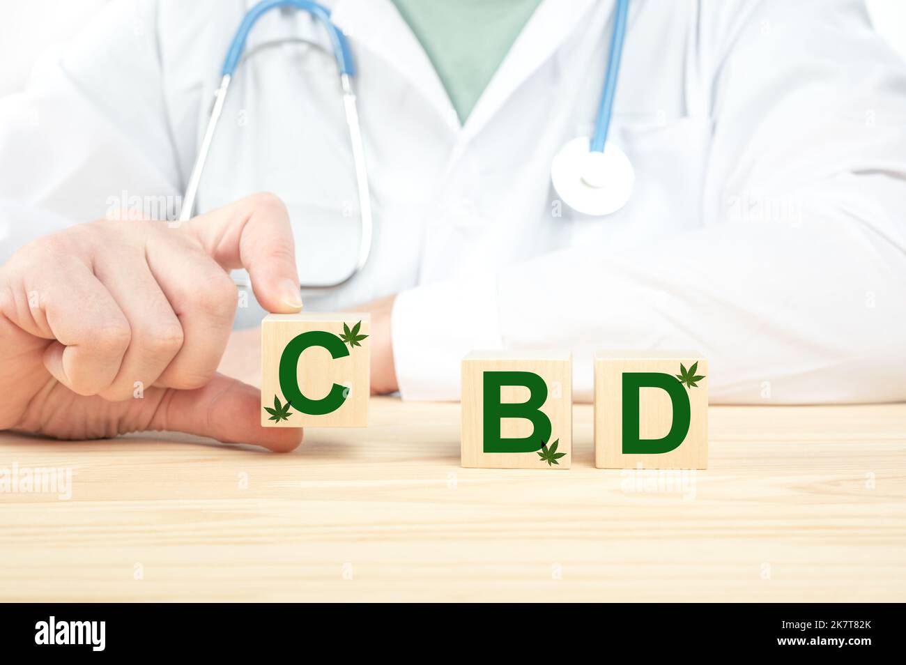 CBD produits de marijuana médicale. CBD produits de marijuana médicale. Cannabis et prescriptions pilules - marijuana médicale concept. Le médecin recommande de prendre Banque D'Images