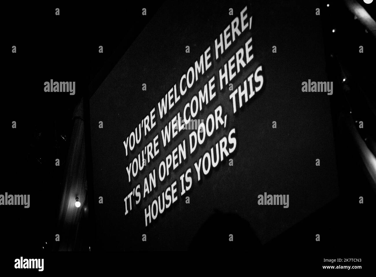 Soirée de culte Banque D'Images