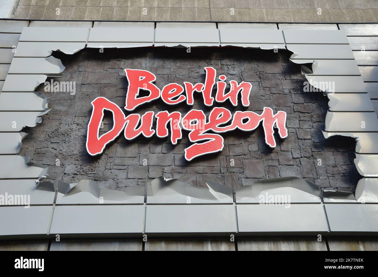 Berlin, Allemagne - 16 octobre 2022 - Berlin Dungeon attraction touristique à Spandauer Strasse à Mitte. (Markku Rainer Peltonen) Banque D'Images