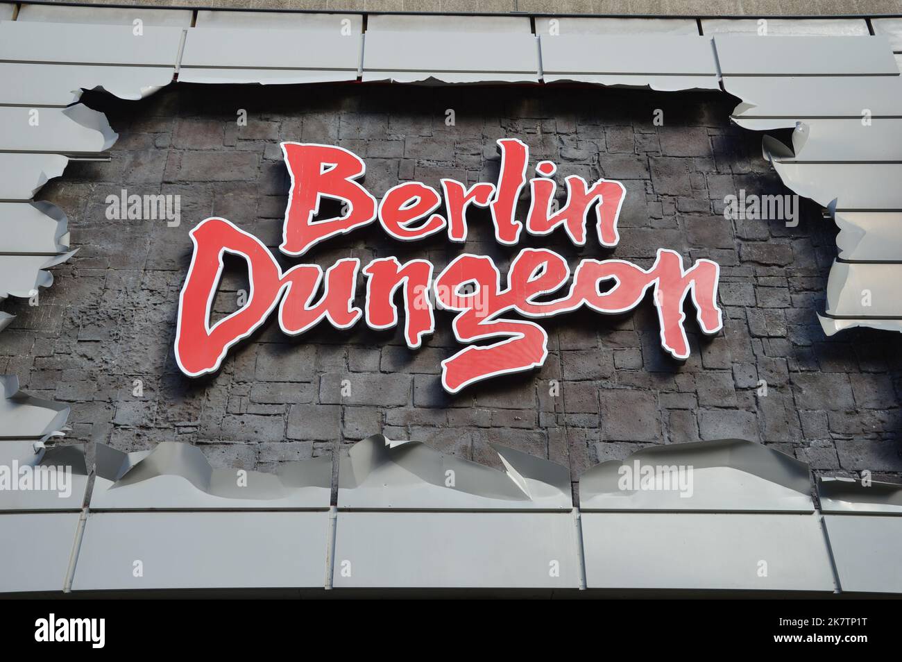 Berlin, Allemagne - 16 octobre 2022 - Berlin Dungeon attraction touristique à Spandauer Strasse à Mitte. (Markku Rainer Peltonen) Banque D'Images