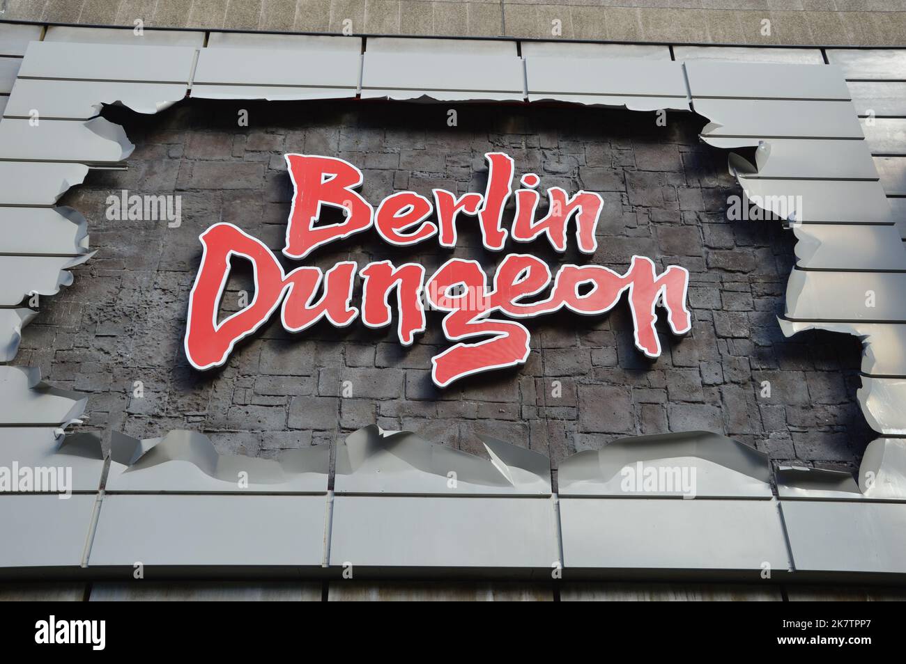 Berlin, Allemagne - 16 octobre 2022 - Berlin Dungeon attraction touristique à Spandauer Strasse à Mitte. (Markku Rainer Peltonen) Banque D'Images