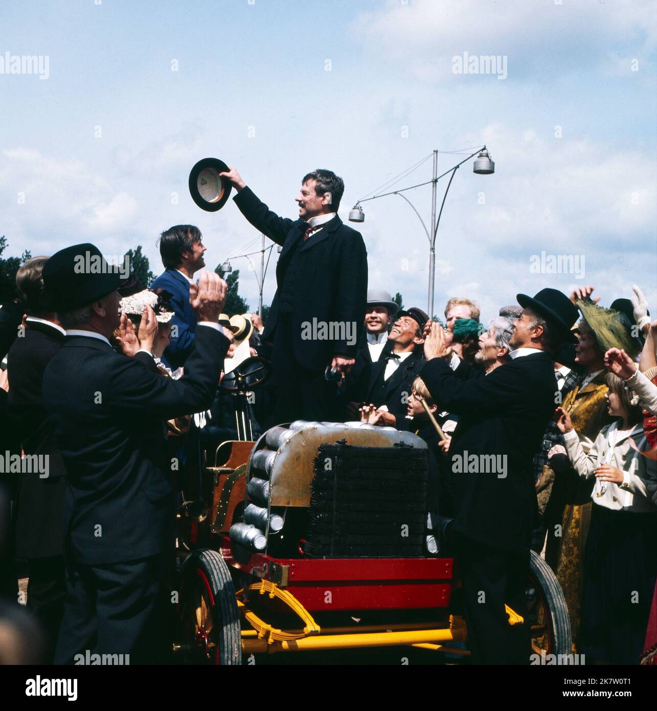 Start mit 4 PS, Doku-Fernsehspiel, Deutschland 1974, Darsteller: Hans Dieter Schwarze Banque D'Images