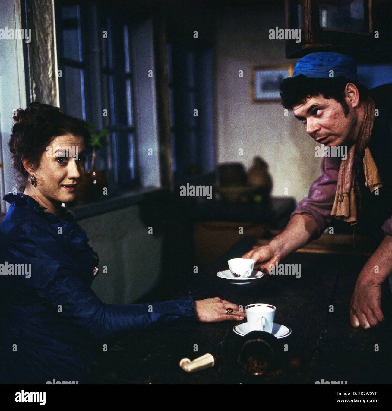 AM Morgen meines Todes, Fernsehfilm, Deutschland 1986, Regie: Rainer Wolffhardt, Darsteller: Ilse Matheis, Hans Nitschke Banque D'Images