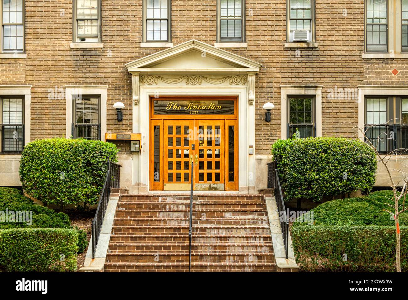 The Knowlton, 2227 20th Street NW, Washington DC Banque D'Images