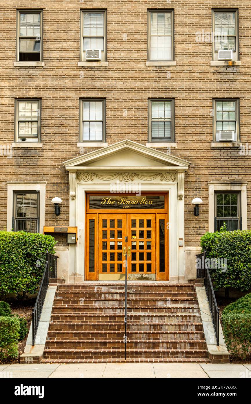 The Knowlton, 2227 20th Street NW, Washington DC Banque D'Images