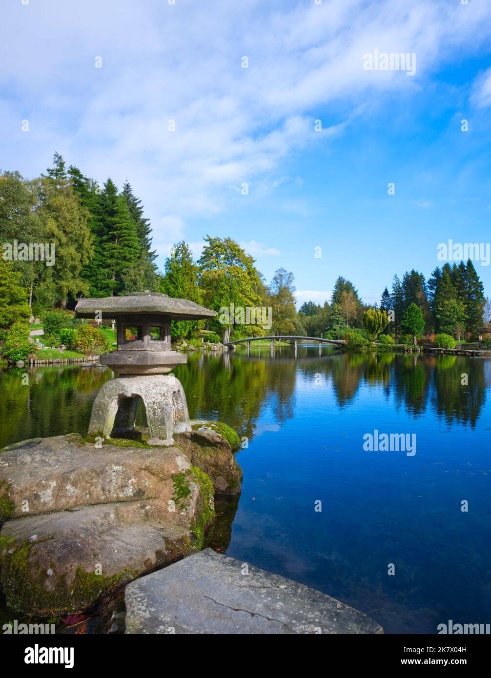 Jardin japonais Banque D'Images