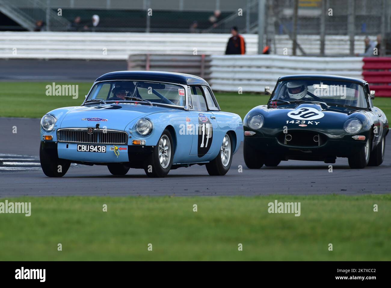 Chris Winchester, MG B Roadster, Mintex Classic K, une série de courses d'une heure pour les voitures GT et Touring pré-1966 conformes à la FIA Annexe K Regulat Banque D'Images