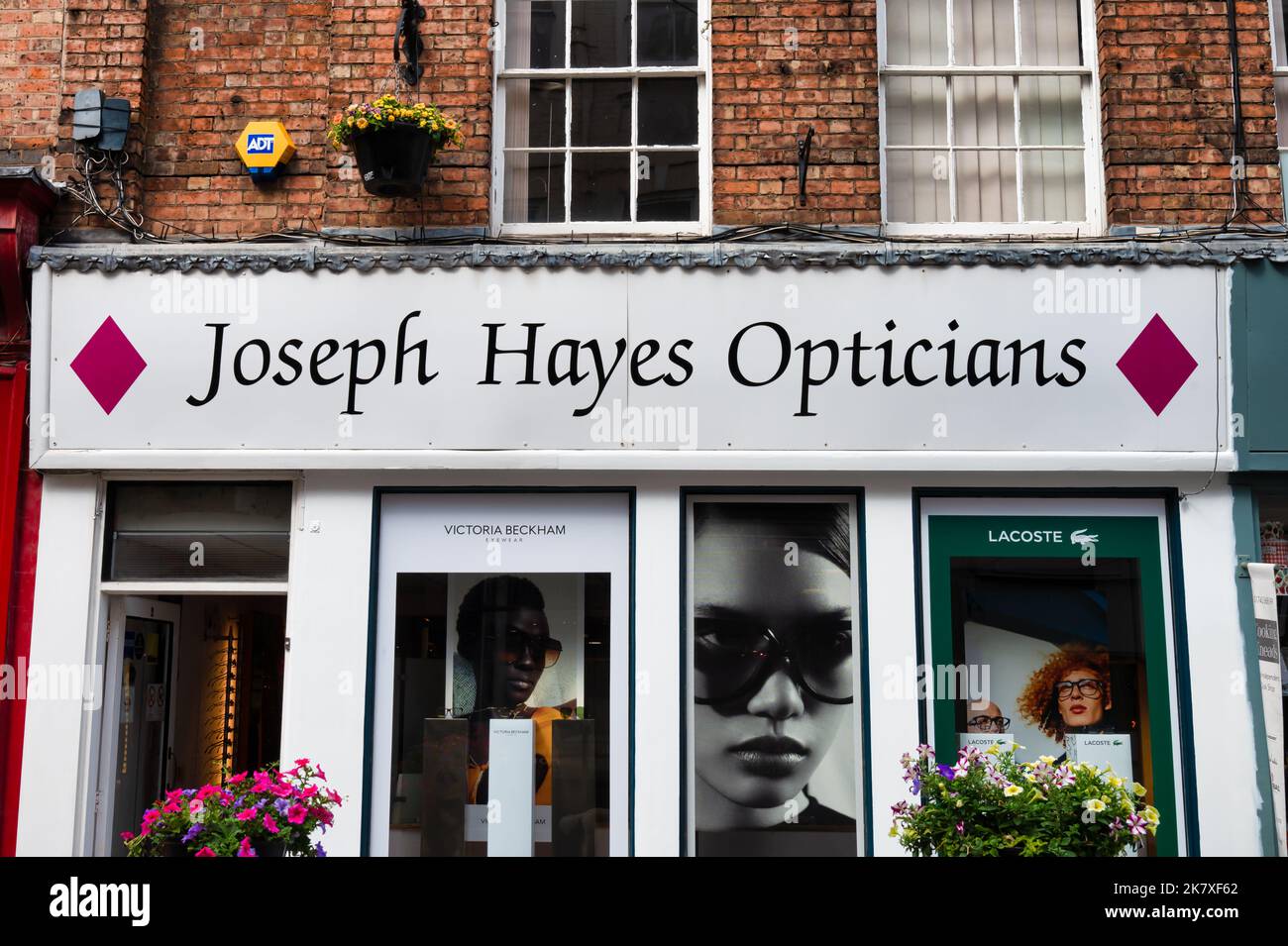 Shrewsbury, Royaume-Uni- 14 juillet 2022: Joseph Hayes Opticiens à Shrewsbury, Engalnd. Banque D'Images