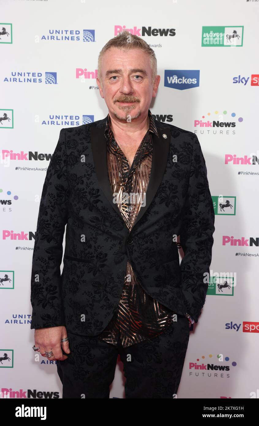 Kevin Charles participant aux PinkNews Awards à Church House Westminster, Londres. Date de la photo: Mercredi 19 octobre 2022. Banque D'Images