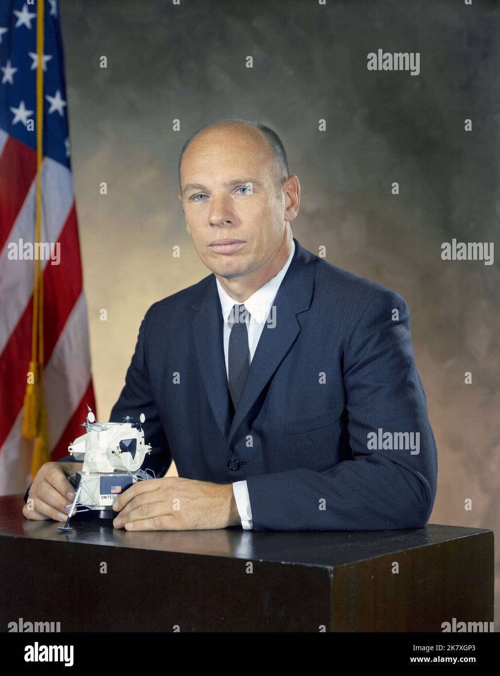 L'astronaute William E. Thornton Banque D'Images