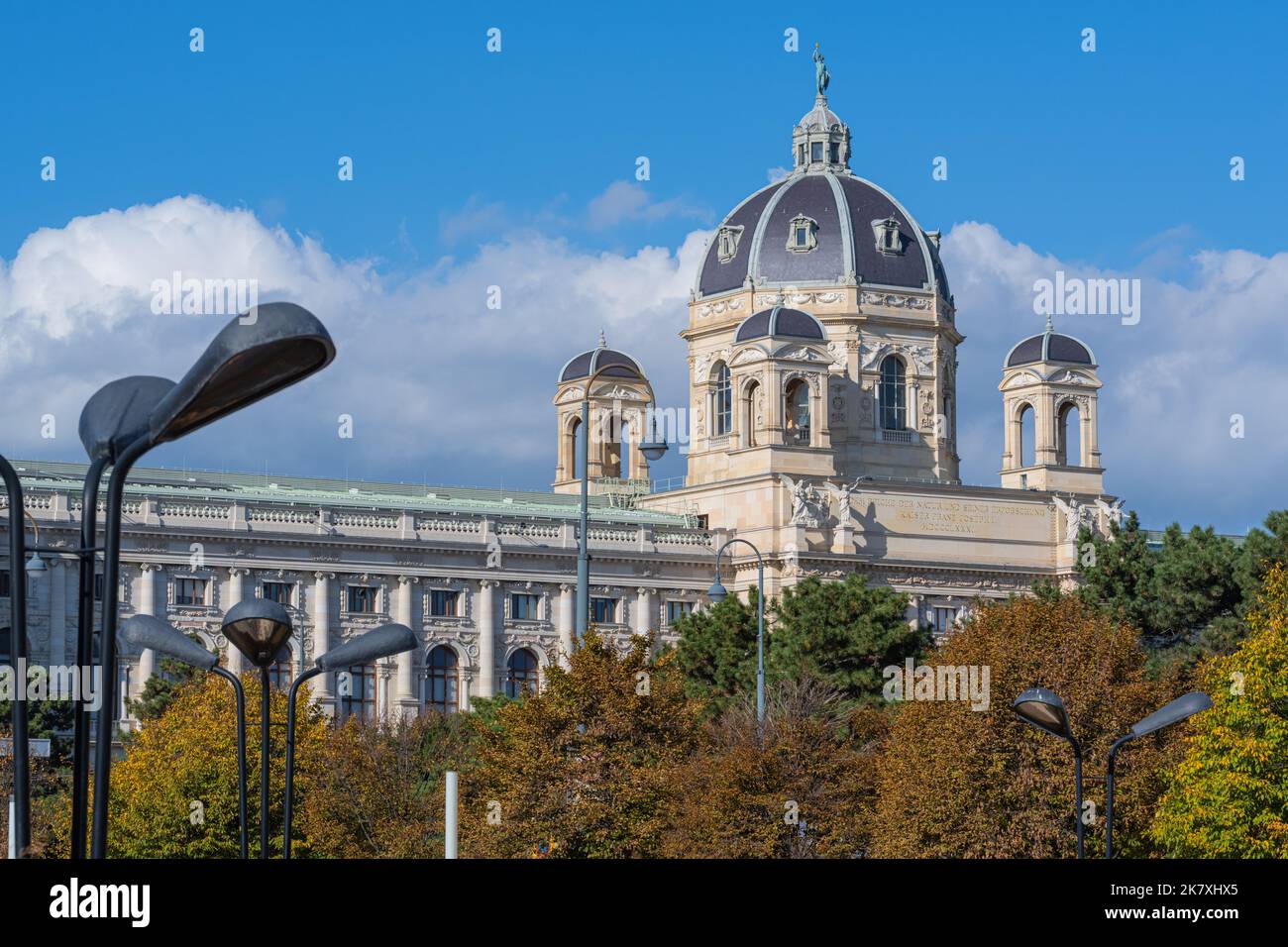 Musée d'Histoire de l'Art et Musée quartier à Vienne, Autriche Banque D'Images