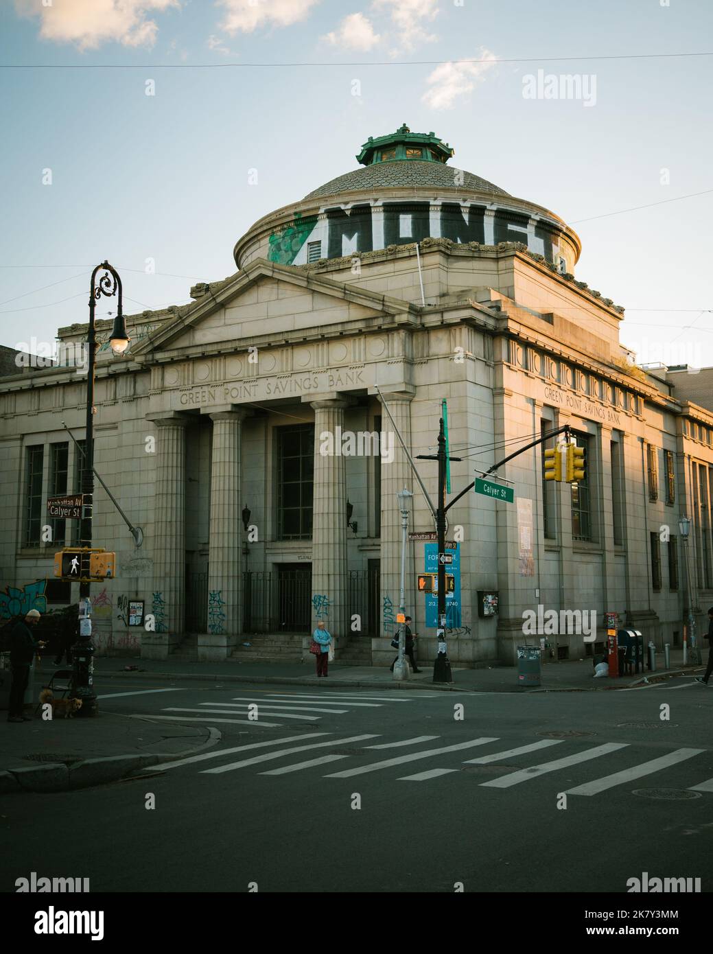 Le bâtiment Greenpoint Savings Bank, Brooklyn, New York Banque D'Images