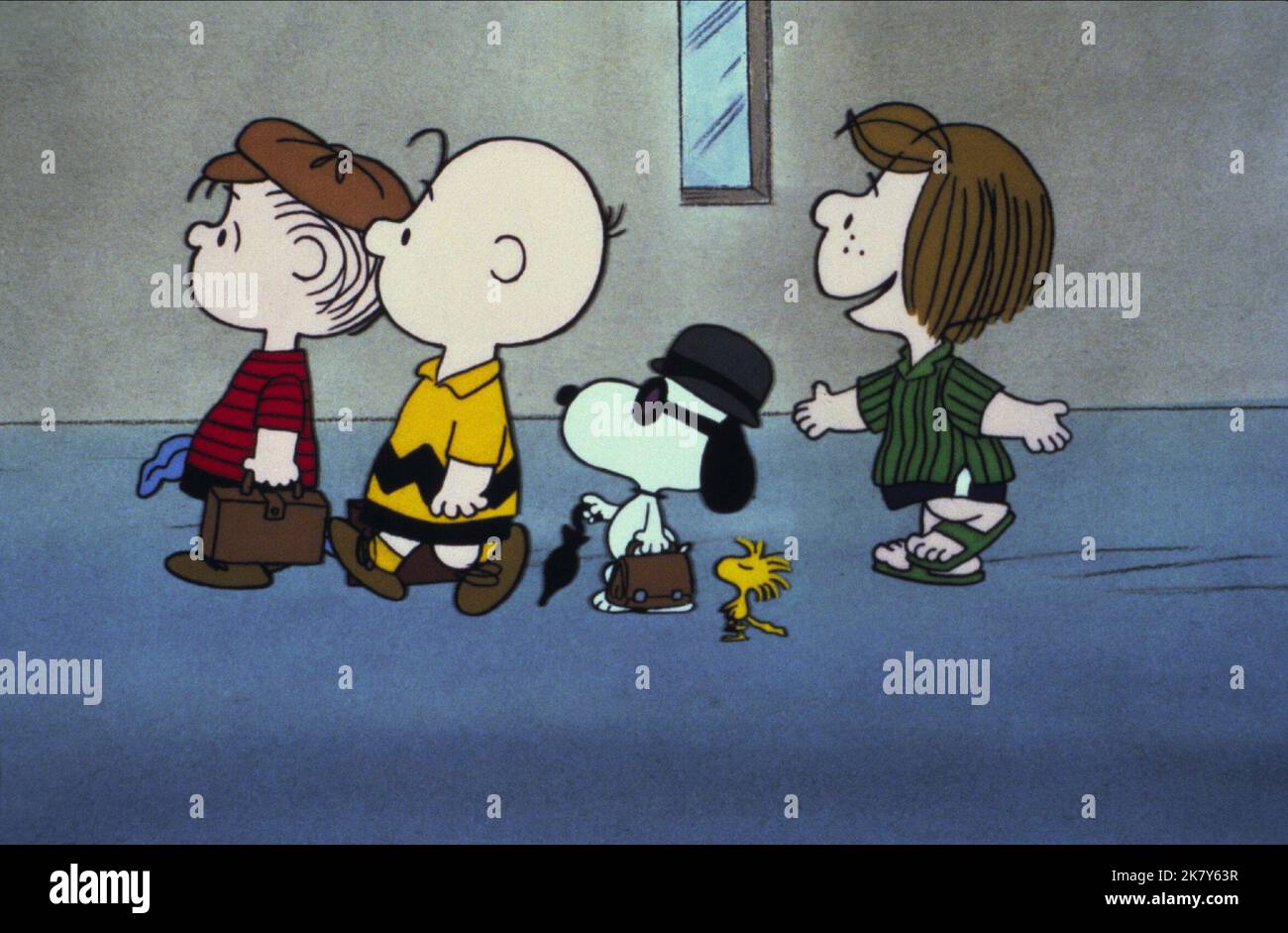Linus, Charlie Brown, Snoopy, Woodstock & Peppermint Patty film: A Boy named Charlie Brown (USA 1969) personnages: ,Charlie Brown,Snoopy, & / Titel Auch: 'Ein Junge Namens Charlie Brown' Directeur: Bill Melendez 04 décembre 1969 **AVERTISSEMENT** cette photographie est destinée à un usage éditorial exclusif et est le droit d'auteur de PARAMOUNT et/ou du photographe assigné par la Société de film ou de production et ne peut être reproduite que par des publications en conjonction avec la promotion du film ci-dessus. Un crédit obligatoire pour PARAMOUNT est requis. Le photographe doit également être crédité lorsqu'il est connu. Aucune utilisation commerciale ne peut Banque D'Images