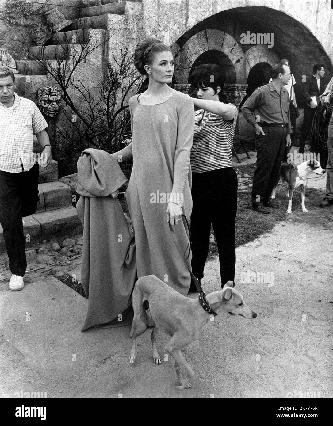 Vanessa Redgrave & Dog film Camelot (1962) personnages : Guenevere & réalisateur : Joshua Logan 25 octobre 1967 **AVERTISSEMENT** cette photographie est à usage éditorial exclusif et est la propriété de WARNER BROS et/ou du photographe désigné par la société de production et ne peut être reproduite que par des publications en liaison avec la promotion du film ci-dessus. Un crédit obligatoire à WARNER BROS est requis. Le photographe doit également être crédité lorsqu'il est connu. Aucune utilisation commerciale ne peut être accordée sans autorisation écrite de The film Company. Banque D'Images Vanessa Redgrave & Dog film Camelot (1962) personnages : Guenevere & réalisateur : Joshua Logan 25 octobre 1967 **AVERTISSEMENT** cette photographie est à usage éditorial exclusif et est la propriété de WARNER BROS et/ou du photographe désigné par la société de production et ne peut être reproduite que par des publications en liaison avec la promotion du film ci-dessus. Un crédit obligatoire à WARNER BROS est requis. Le photographe doit également être crédité lorsqu'il est connu. Aucune utilisation commerciale ne peut être accordée sans autorisation écrite de The film Company. Banque D'Images