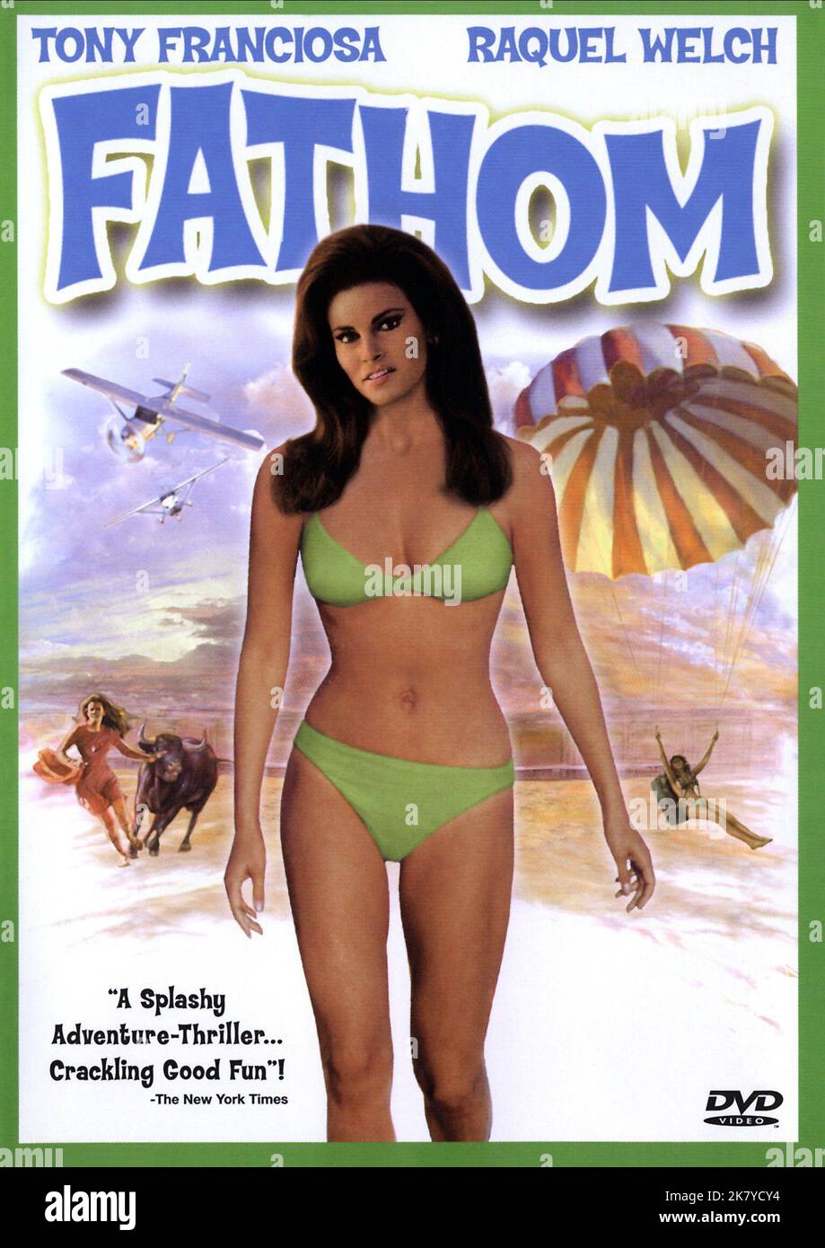 Raquel Welch Poster film: Fathom (UK 1967) personnages: Fathom Harvill Director: Leslie H. Martinson 25 août 1967 **AVERTISSEMENT** cette photographie est à usage éditorial exclusif et est le droit d'auteur de 20th CENTURY FOX et/ou le photographe assigné par la Société de film ou de production et ne peut être reproduite que par des publications dans le cadre de la promotion du film ci-dessus. Un crédit obligatoire à 20th CENTURY FOX est requis. Le photographe doit également être crédité lorsqu'il est connu. Aucune utilisation commerciale ne peut être accordée sans l'autorisation écrite de la Société du film. Banque D'Images