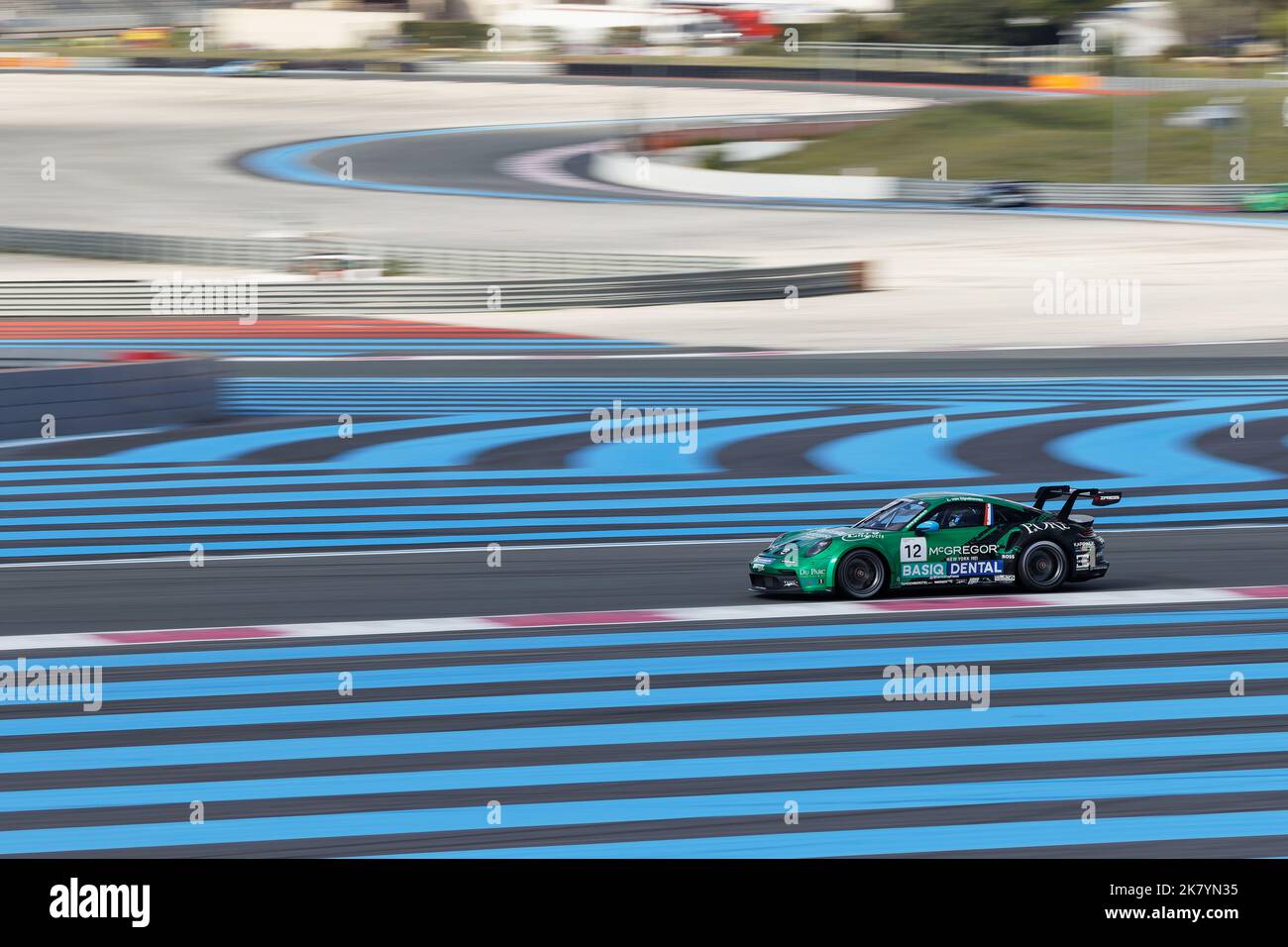 Porsche Cup France Paul Ricard, le Castellet, FRANCE, 16/10/2022 Florent 'MrCrash' B. Banque D'Images