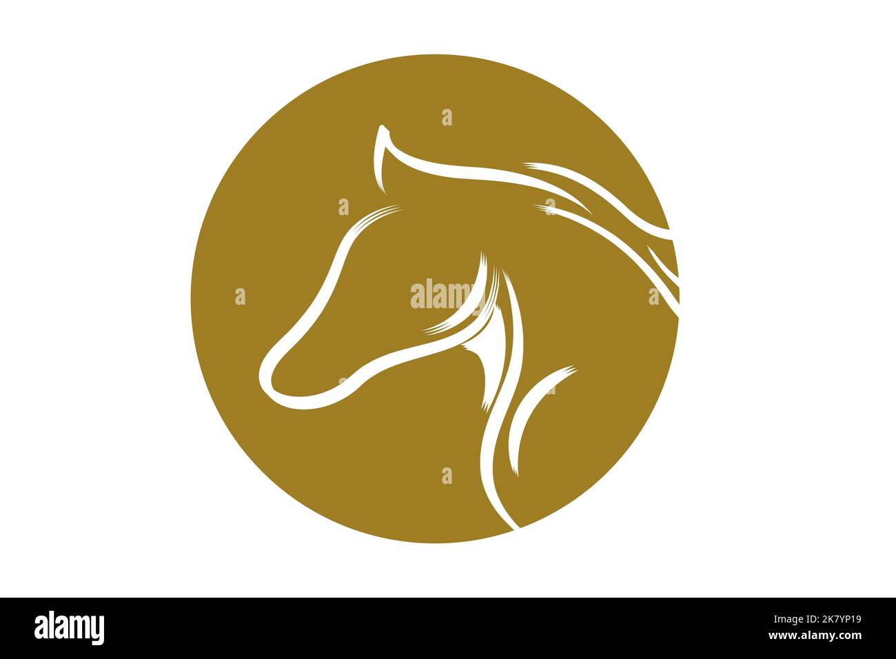Logos de cheval Banque D'Images