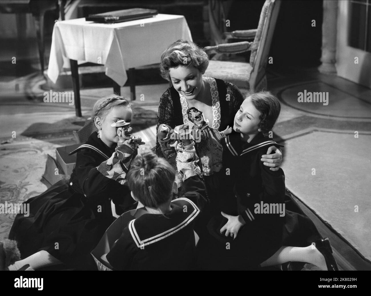 The von trapp family Banque d'images noir et blanc - Alamy