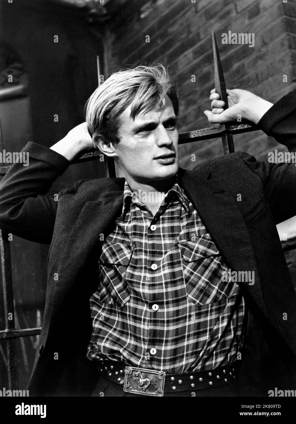David McCallum film violent Playground (UK 1958) personnages : Johnnie Murphy réalisateur : Basil Dearden 14 janvier 1958 **AVERTISSEMENT** cette photographie est à usage éditorial seulement et est la propriété de RANK et/ou du photographe assigné par le film ou la société de production et ne peut être reproduite que par des publications en conjonction avec la promotion du film ci-dessus. Un crédit obligatoire pour LE CLASSEMENT est requis. Le photographe doit également être crédité lorsqu'il est connu. Aucune utilisation commerciale ne peut être accordée sans autorisation écrite de The film Company. Banque D'Images