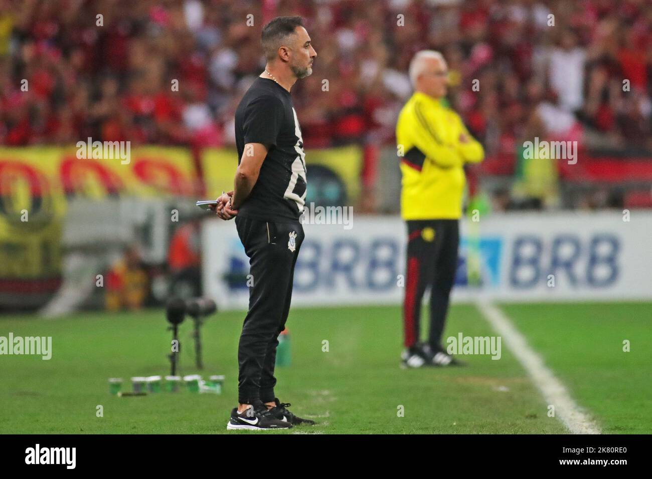 Rio de Janeiro, Brésil. 19th octobre 2022 ; Stade Maracana, Rio de Janeiro, Brésil ; final Copa do Brasil 2022, Flamengo versus Corinthiens ; responsable Corinthiens V&#XED ; Far Pereira Credit: Action plus Sports Images/Alamy Live News Banque D'Images