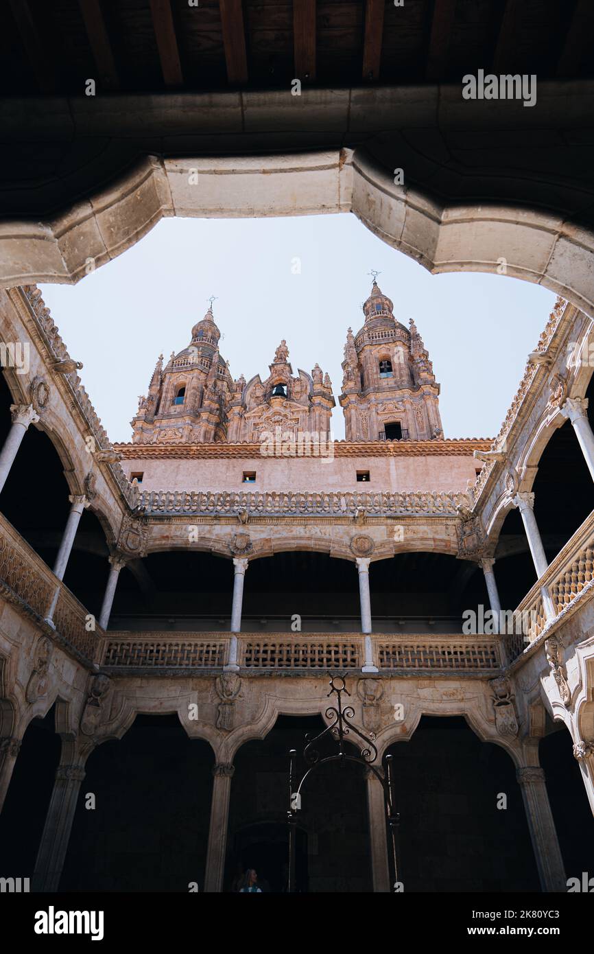 Cathédrale de Salamanque en Espagne Banque D'Images