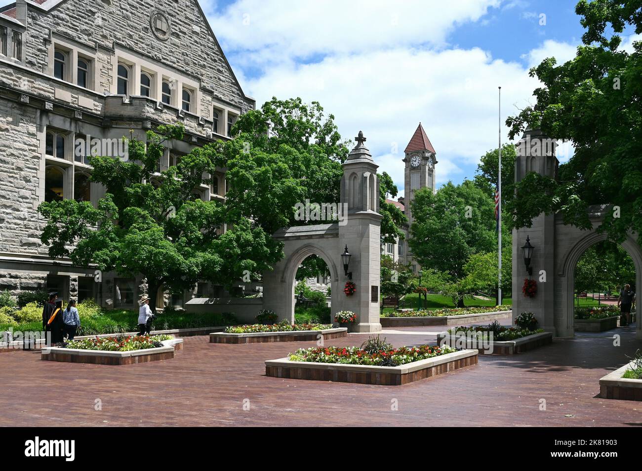 Indiana University, U.I.; Bloomington, Indiana, Vereinigte Staaten von Amerika Banque D'Images