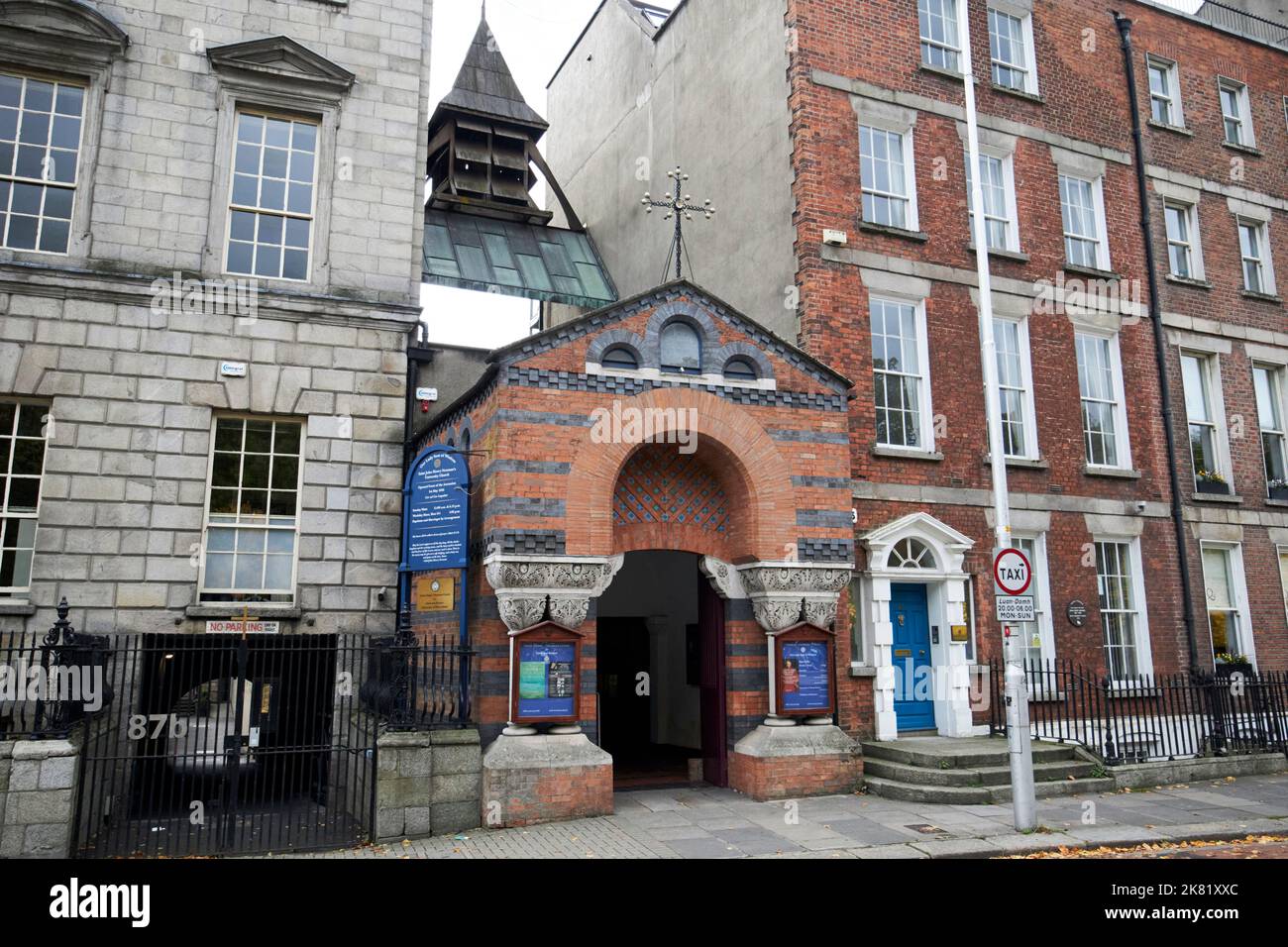 notre dame du siège de l'église de sagesse notre dame newman centre pour la foi et la raison dublin république d'irlande ancienne église universitaire catholique Banque D'Images
