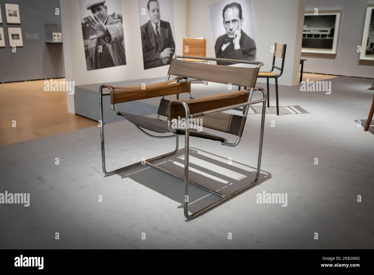 Chair b3 1926 design marcel breuer Banque de photographies et d’images ...