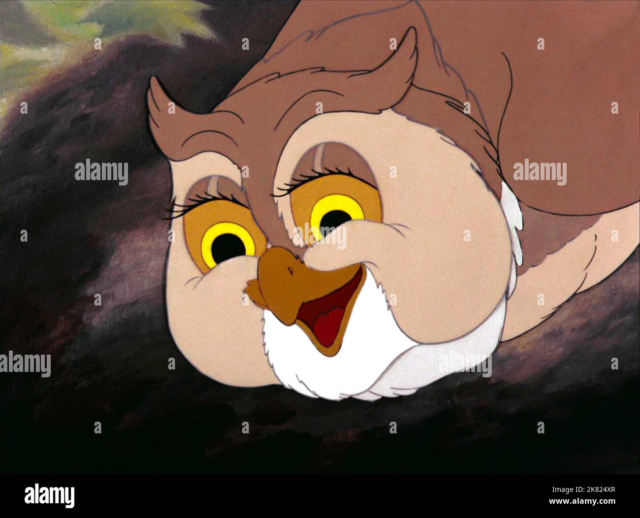 Owl film Bambi (USA 1942) réalisateur : David Hand 08 août 1942 **AVERTISSEMENT** cette photographie est réservée à un usage éditorial et est protégée par les droits d'auteur de DISNEY et/ou du photographe désigné par le film ou la société de production et ne peut être reproduite que par des publications dans le cadre de la promotion du film ci-dessus. Un crédit DISNEY obligatoire est requis. Le photographe doit également être crédité lorsqu'il est connu. Aucune utilisation commerciale ne peut être accordée sans autorisation écrite de The film Company. Banque D'Images