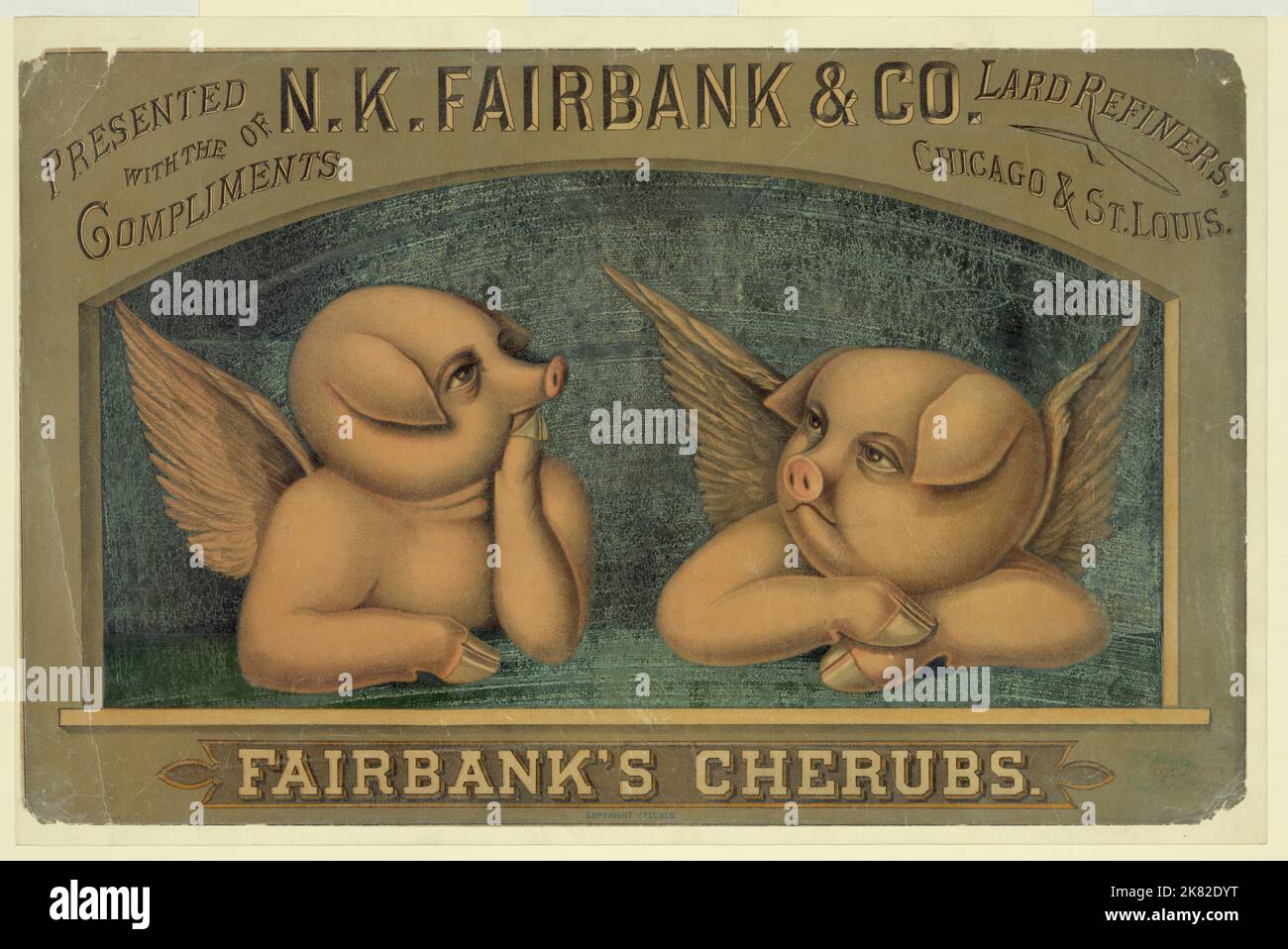 Les chérubins de Fairbank Banque D'Images