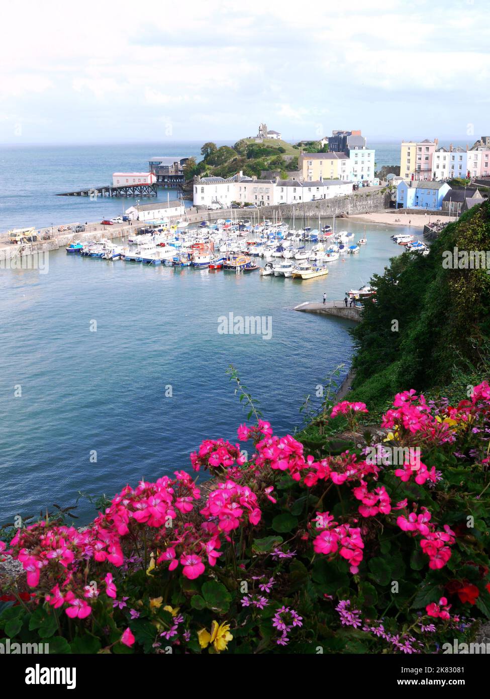 Tenby, Dyfed, pays de Galles du Sud, Royaume-Uni Banque D'Images