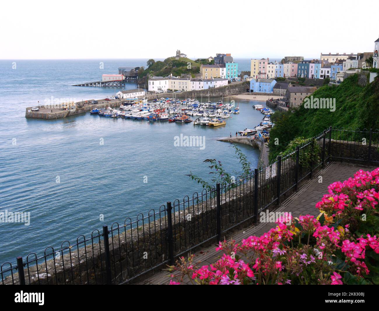 Tenby, Dyfed, pays de Galles du Sud, Royaume-Uni Banque D'Images