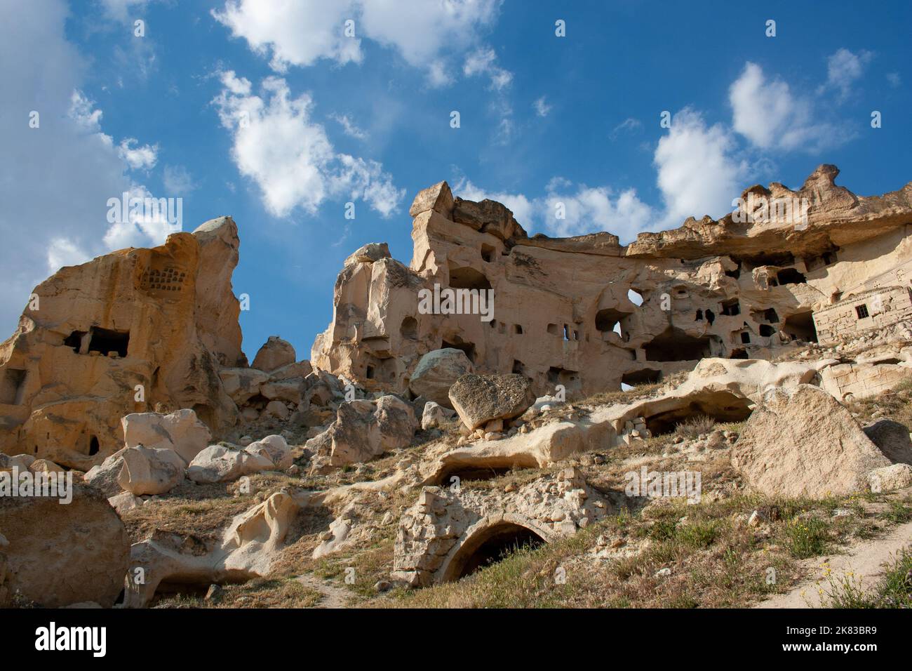 Parc national de Göreme, ville souterraine de Kaymakli, Derinkuyu Banque D'Images