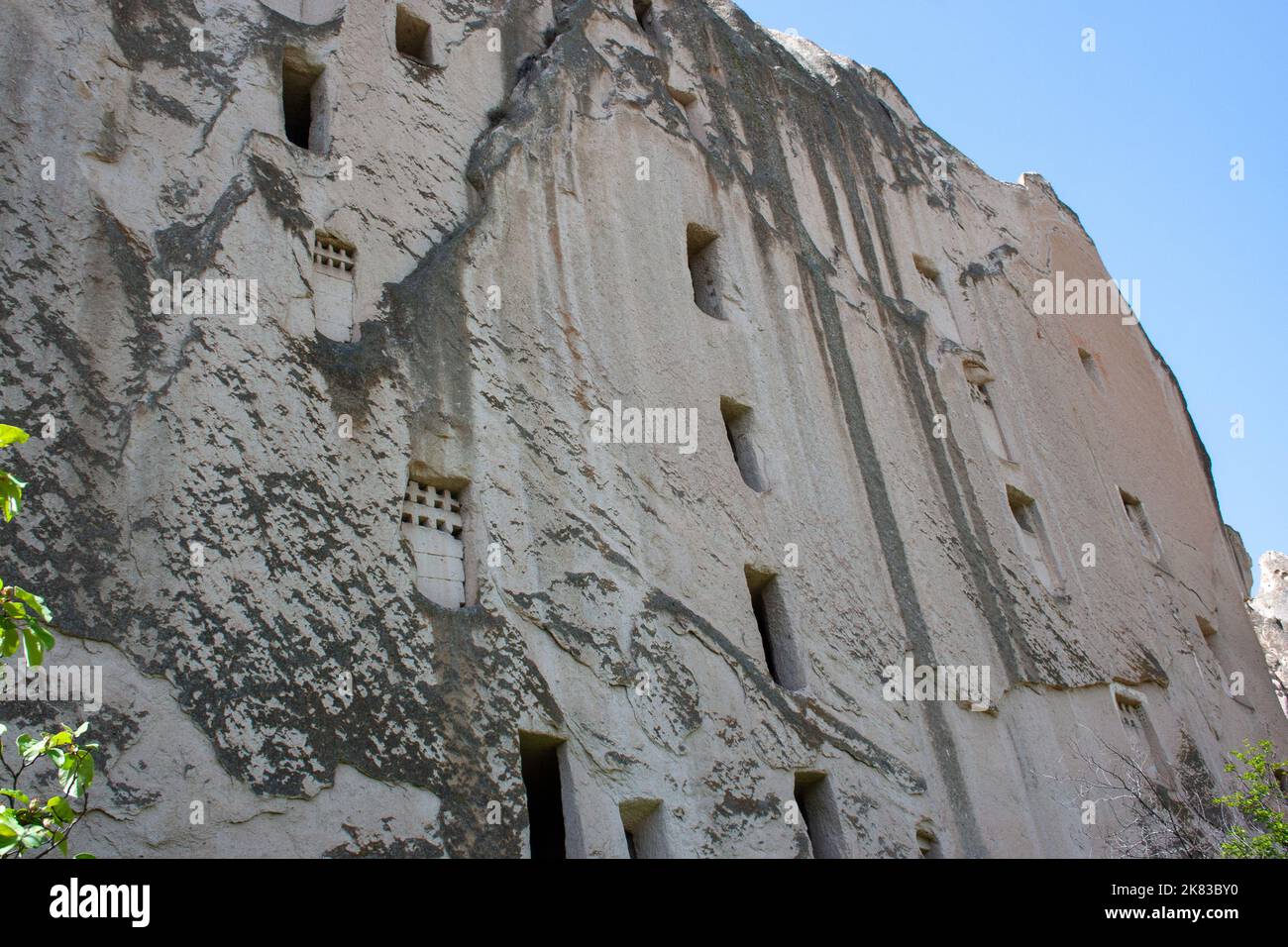 Parc national de Göreme, ville souterraine de Kaymakli, Derinkuyu Turquie Banque D'Images