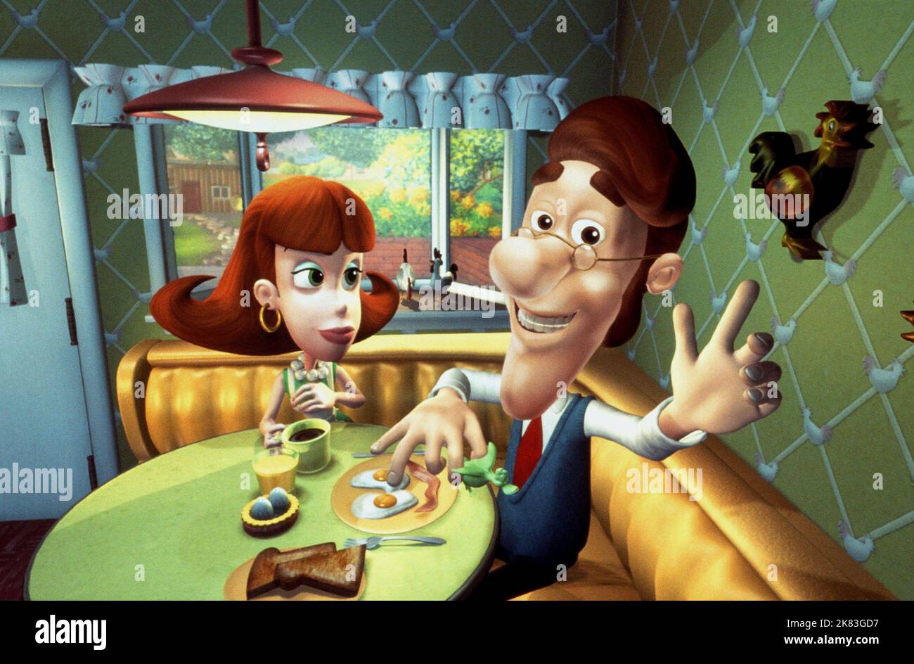 Judy & Hugh Neutron film : Jimmy Neutron : Boys Genius (2001) personnages : Et Hugh Neutron 09 décembre 2001 **AVERTISSEMENT** cette photographie est destinée à un usage éditorial exclusif et est le copyright de PARAMOUNT et/ou du photographe attribué par la société de film ou de production et ne peut être reproduite que par des publications dans le cadre de la promotion du film ci-dessus. Un crédit obligatoire pour PARAMOUNT est requis. Le photographe doit également être crédité lorsqu'il est connu. Aucune utilisation commerciale ne peut être accordée sans l'autorisation écrite de la Société du film. Banque D'Images