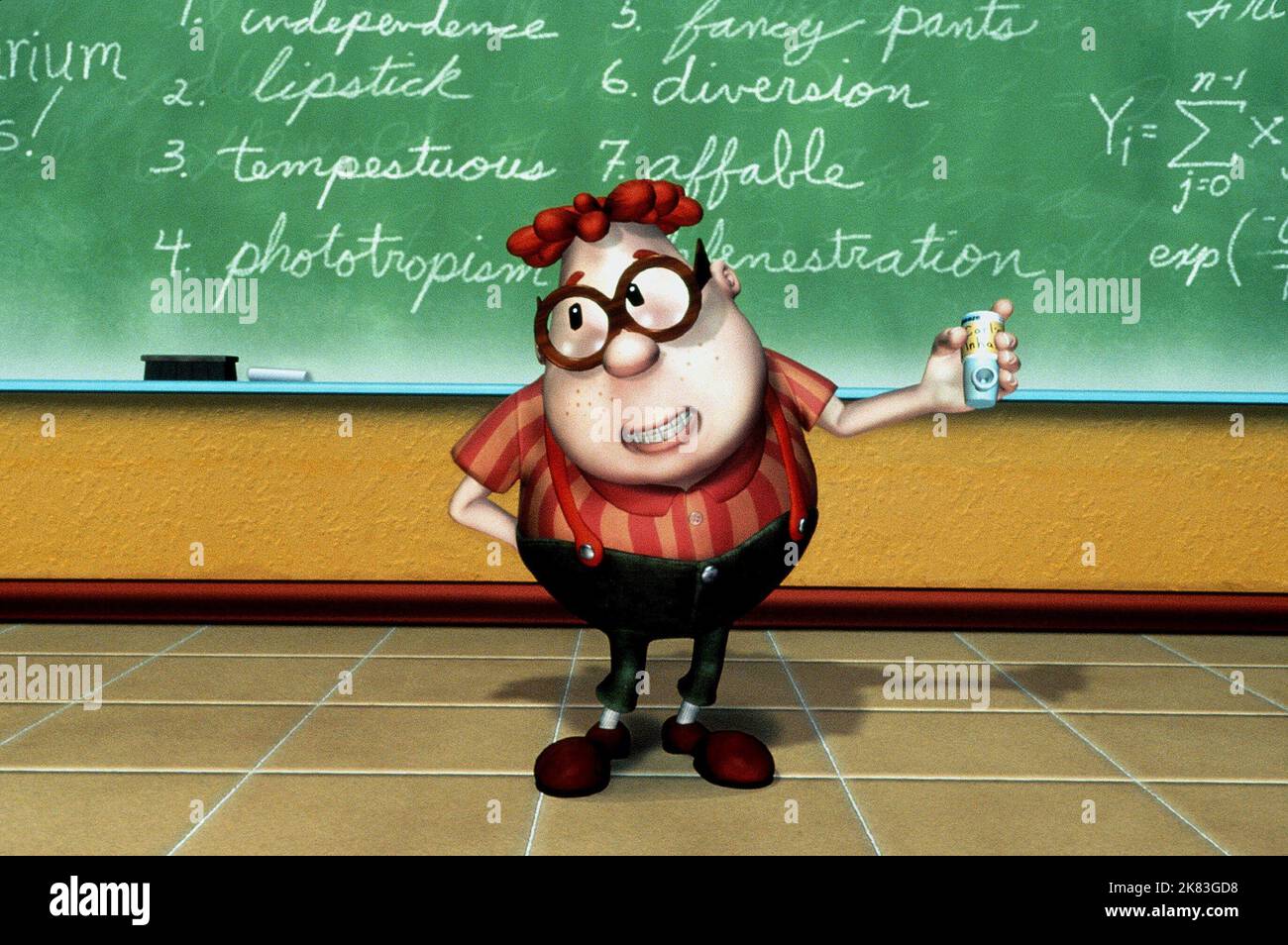 Carl Wheezer film: Jimmy Neutron: Garçon Genius (2001) caractères: Carl Wheezer 09 décembre 2001 **AVERTISSEMENT** cette photographie est destinée à un usage éditorial exclusif et est le droit d'auteur de PARAMOUNT et/ou le photographe assigné par la Société de film ou de production et ne peut être reproduite que par des publications en conjonction avec la promotion du film ci-dessus. Un crédit obligatoire pour PARAMOUNT est requis. Le photographe doit également être crédité lorsqu'il est connu. Aucune utilisation commerciale ne peut être accordée sans l'autorisation écrite de la Société du film. Banque D'Images