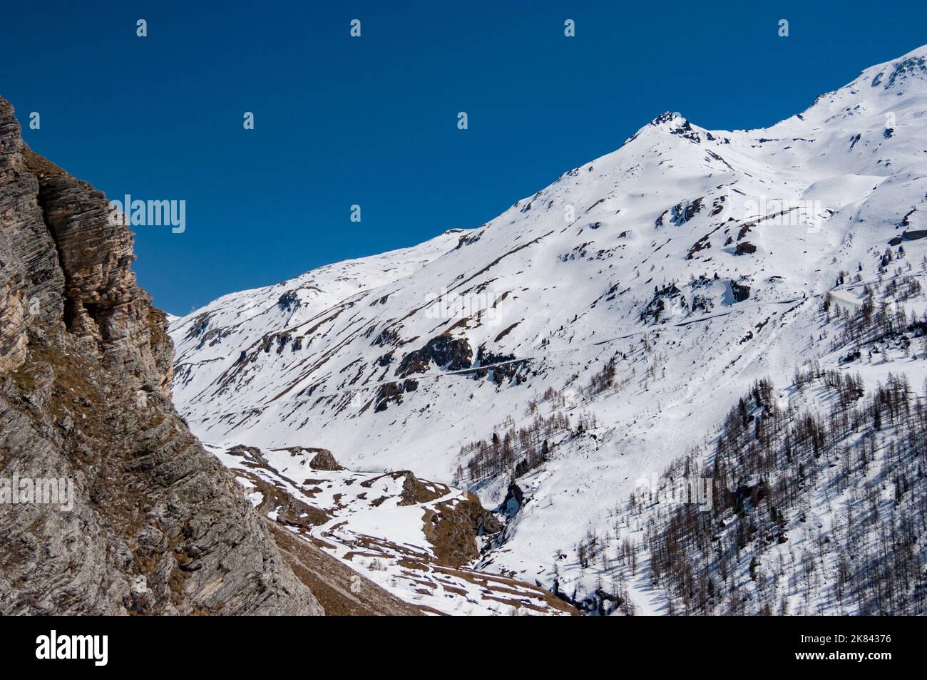 Val d'Isère, espace Kiilly, Savoie, France Banque D'Images