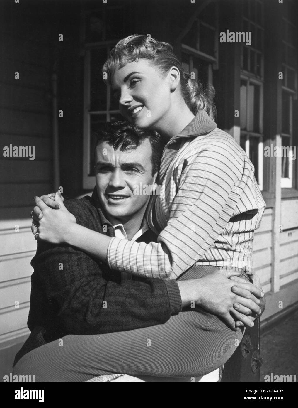 Ben Cooper, Molly Bee, sur le tournage du film, 'Chartroose Caboose