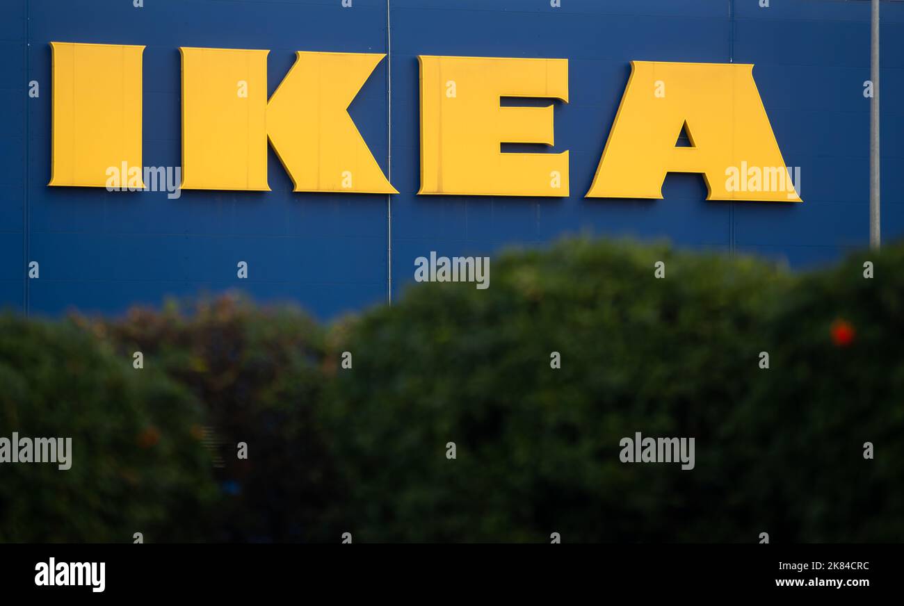 Bucarest, Roumanie - 07 octobre 2022 : magasin IKEA Bucarest Baneasa, dans le nord de Bucarest, Roumanie. Banque D'Images