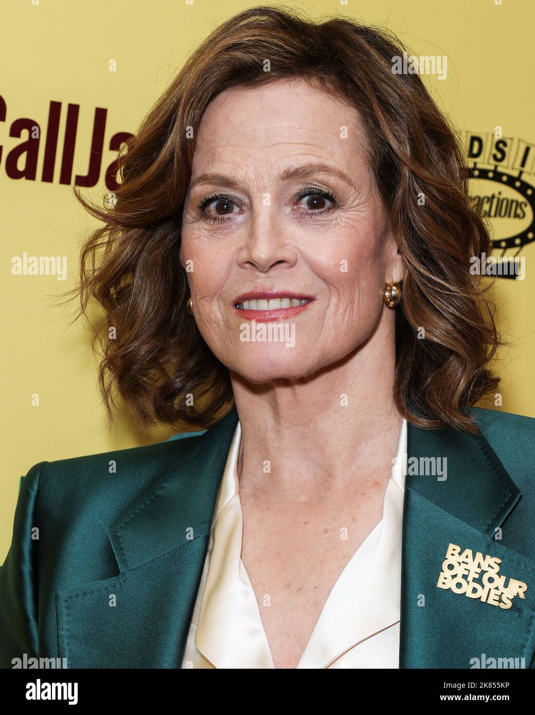 Los Angeles, États-Unis. 20th octobre 2022. LOS ANGELES, CALIFORNIE, États-Unis - OCTOBRE 20 : l'actrice américaine Sigourney Weaver arrive à la première de Los Angeles des attractions de l'assistance routière 'Call Jane' tenue au Centre culturel Skirball sur 20 octobre 2022 à Los Angeles, Californie, États-Unis. (Photo de Xavier Collin/image Press Agency) Credit: Image Press Agency/Alay Live News Banque D'Images