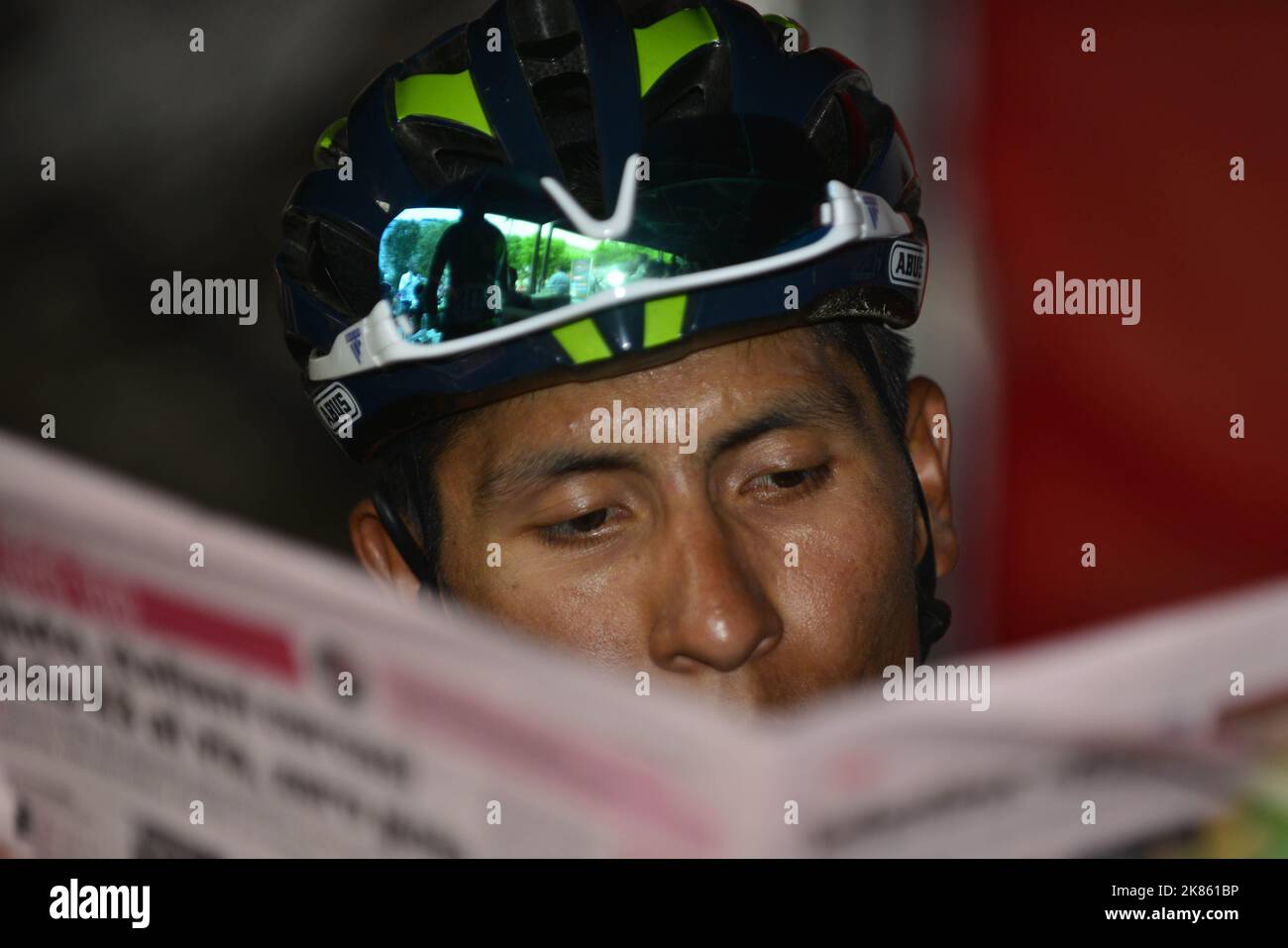 12/05/2017 100 Giro d'Italia stage 7, Castrovillari - Alberobello km. 224 Nairo Quintana Banque D'Images