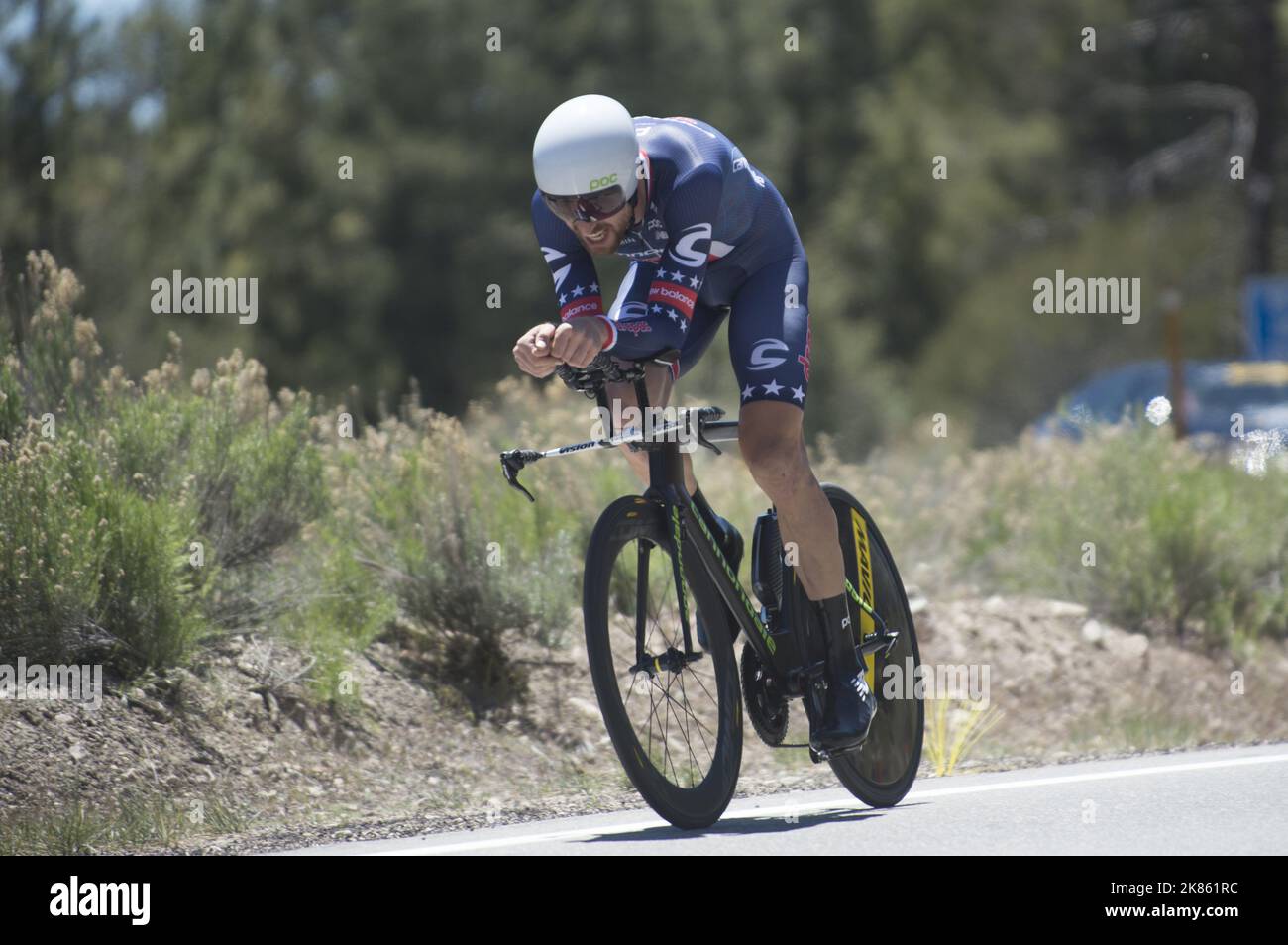 Taylor Phinney, champion national des États-Unis, a terminé en 13th Banque D'Images