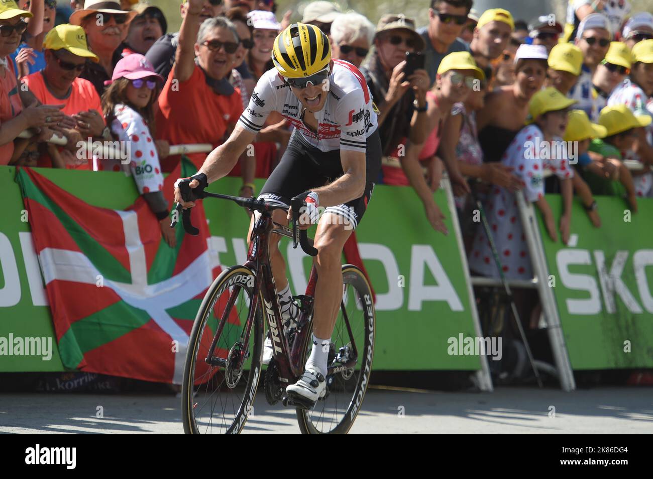 Bauke Mollema de Trek Segafredo Banque D'Images