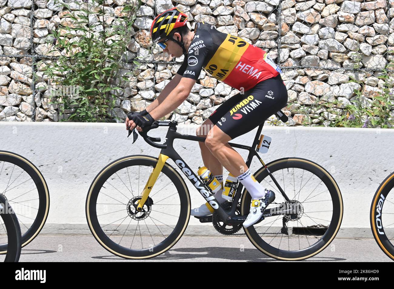 VAN AERT Wout (bel) de JUMBO - VISMAdurant étape 15 du Tour de France, dimanche 11th juillet 2021. Le crédit photo devrait se lire: David Stockman/GodingImages Banque D'Images