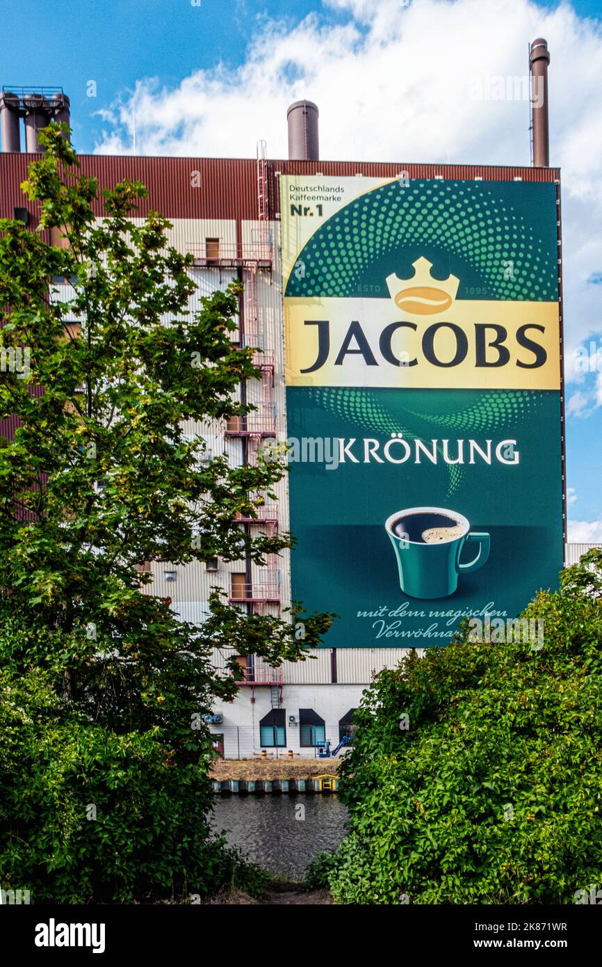 Jacobs Douwe Egberts, JDE Coffee Company, Nobelstrasse 1, Neukölln, Berlin Banque D'Images