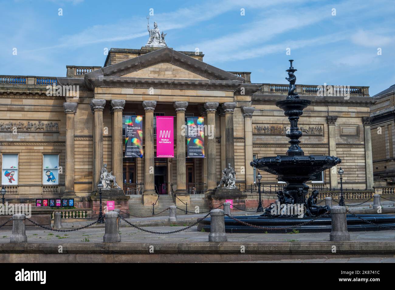Walker Art Gallery, Musée national, Liverpool, Merseyside, Angleterre, Royaume-Uni, Europe Banque D'Images
