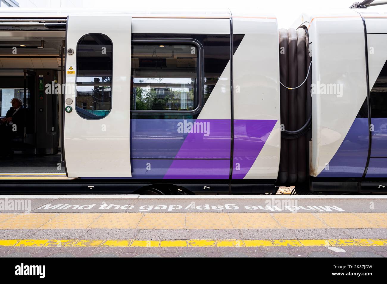 Ealing Broadway - Elizabeth Line Station Banque D'Images