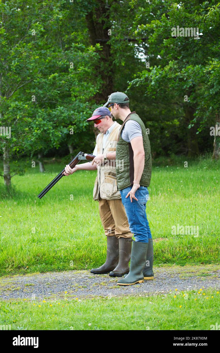 Instructions de prise de vue Banque D'Images