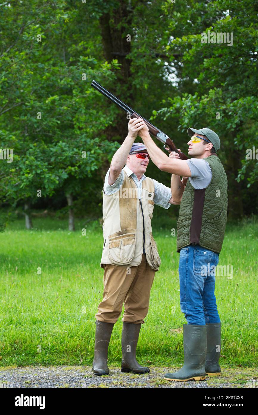 Instructions de prise de vue Banque D'Images