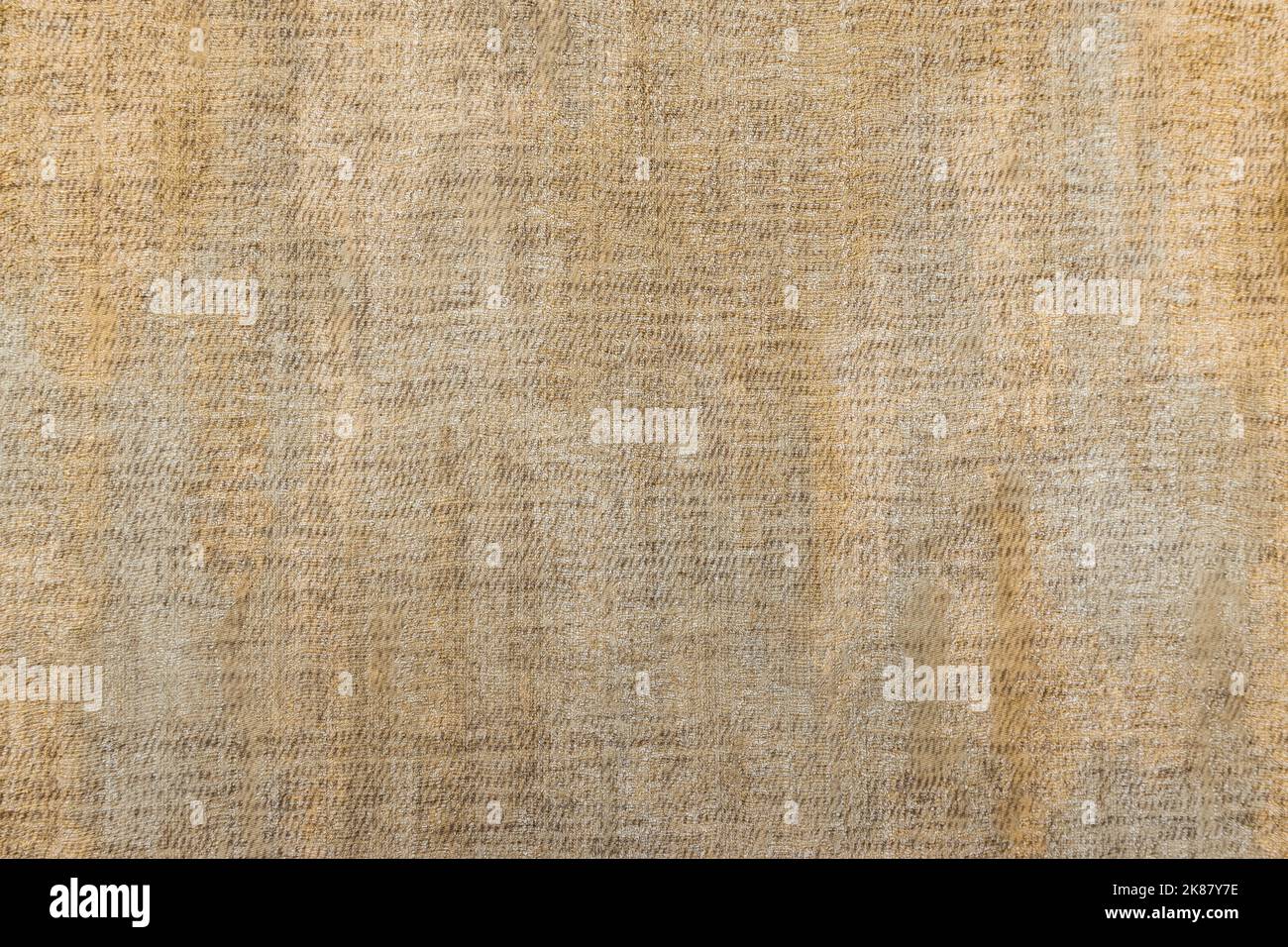 Texture de revêtement en soie, avec une structure de tissage à chevrons très subtile Banque D'Images
